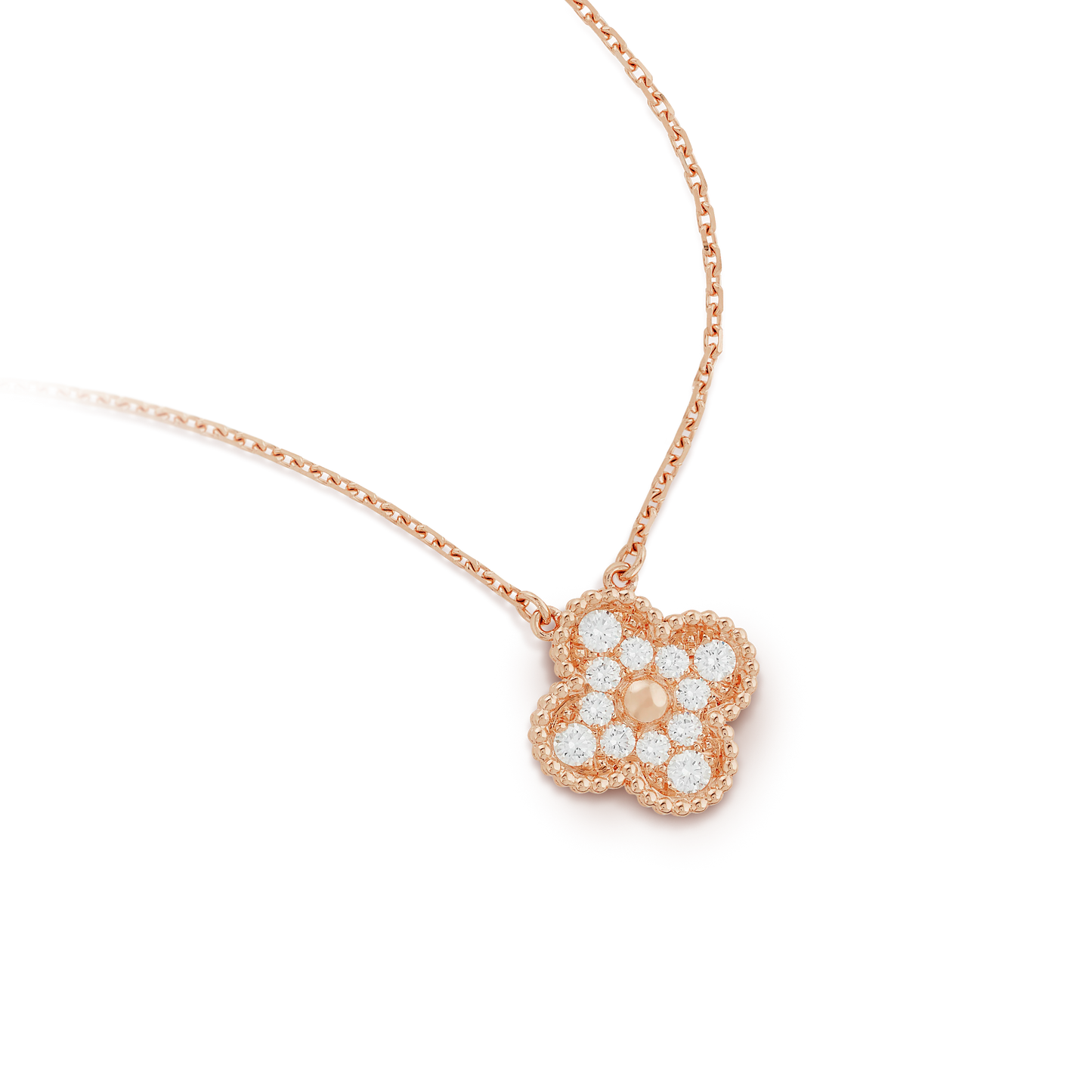 Rose Gold Vinatge Alhambra pendant