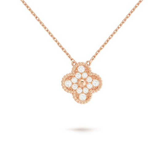 Rose Gold Vinatge Alhambra pendant