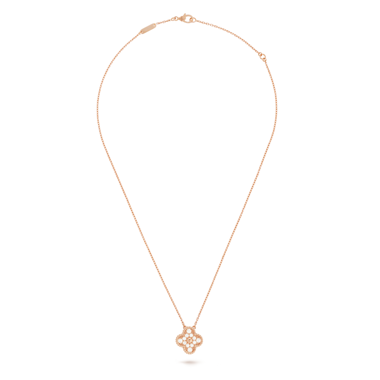 Rose Gold Vinatge Alhambra pendant