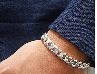 Sterling Silver Bracelet For Men's